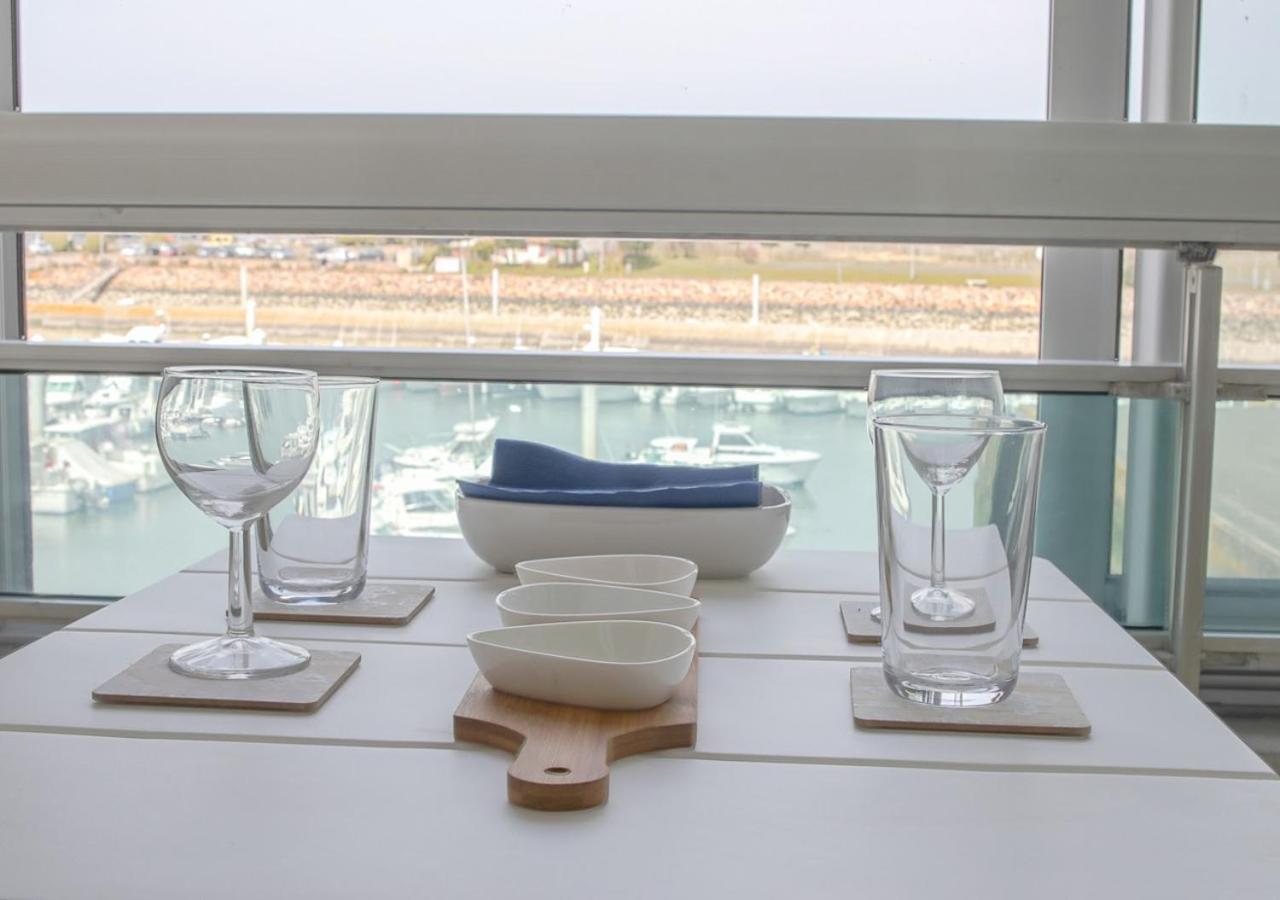 Le Greement - Appt Vue Sur Le Port Apartment Курсел-сюр-Мер Екстериор снимка